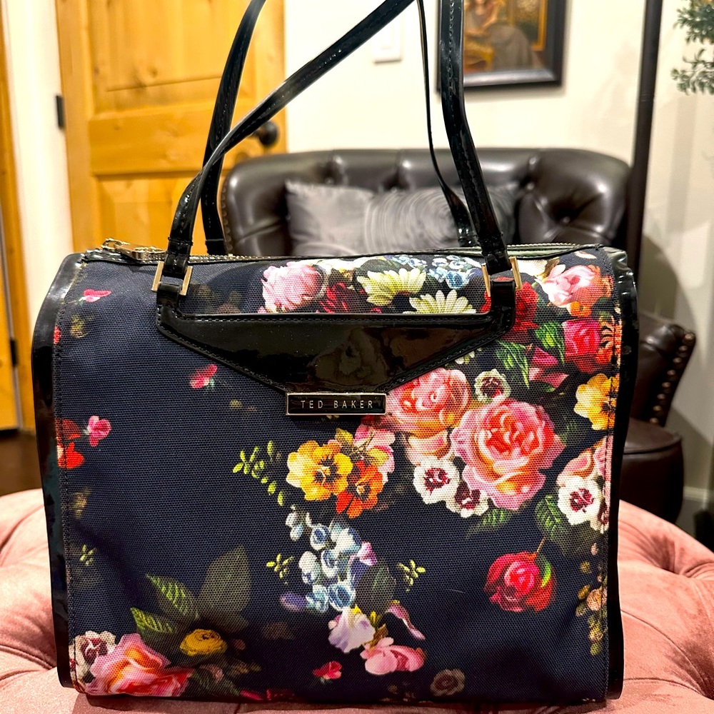 Ted Baker floral satchel